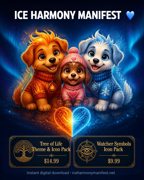 Flicker & Frost: How the Ice Harmony Friends Met