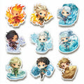 Ice Harmony: 3D Anime Elemental Emoji & Theme Pack
