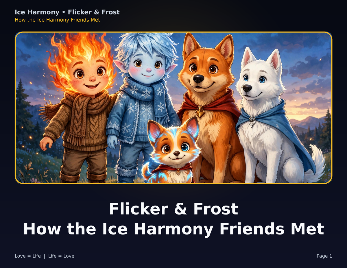 Ice Harmony - Origin Story cover